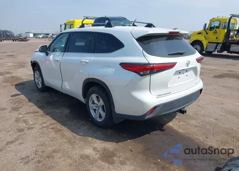 2022 Toyota Highlander Le from USA, damaged, VIN 5TDBZRBH4NS591413